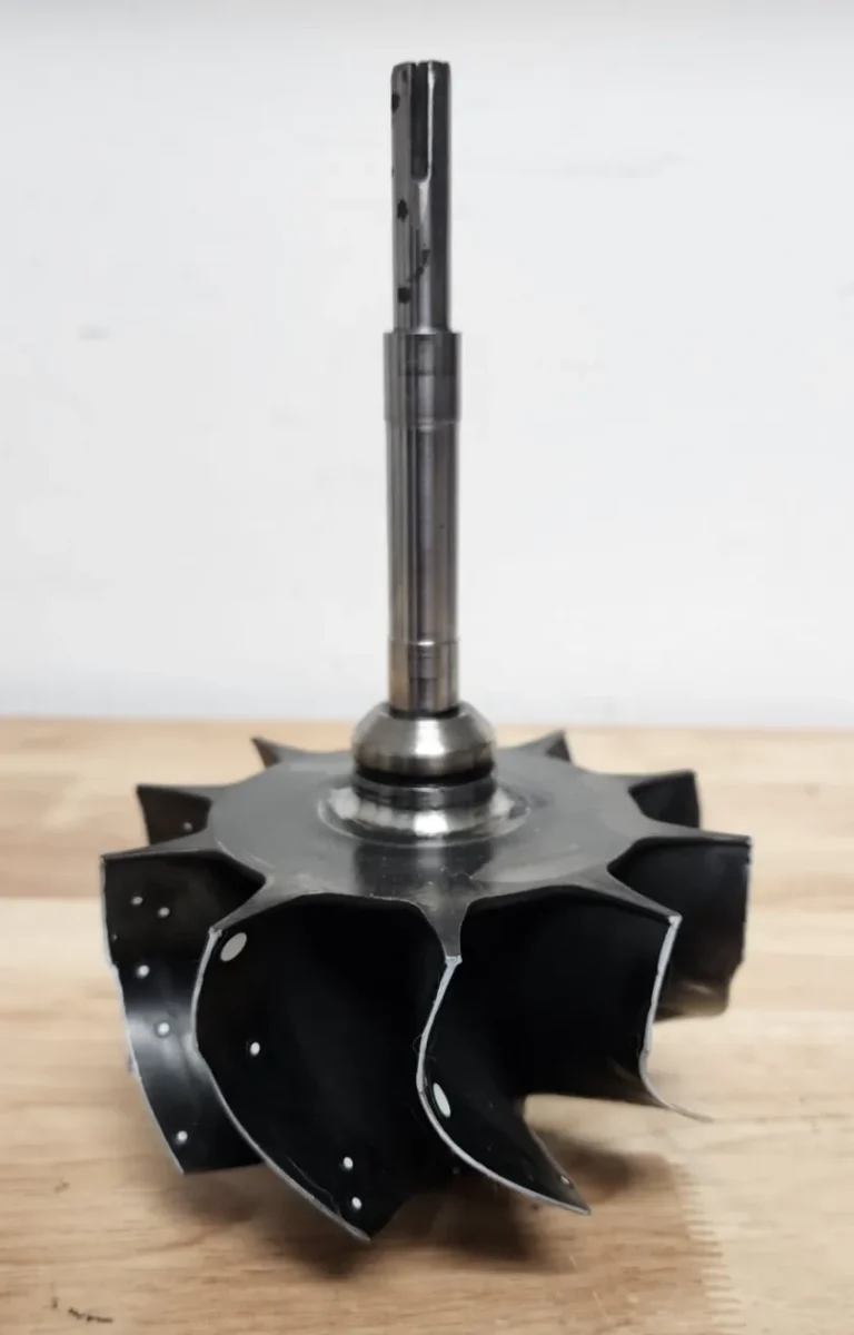 turbo-blade-assembly-w-shaft